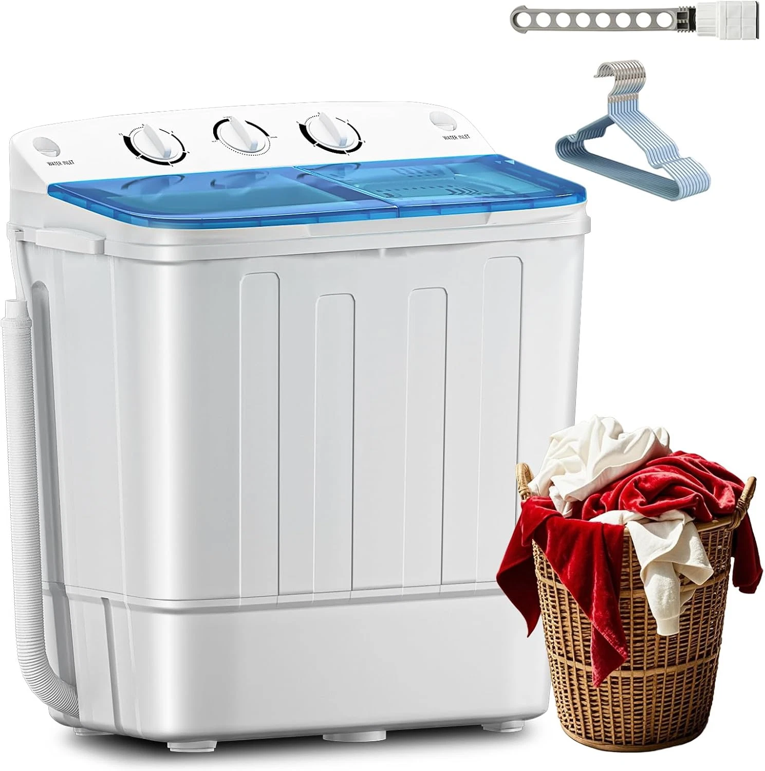 Mini Lavadora Y Secadora Giratoria Para Apartament